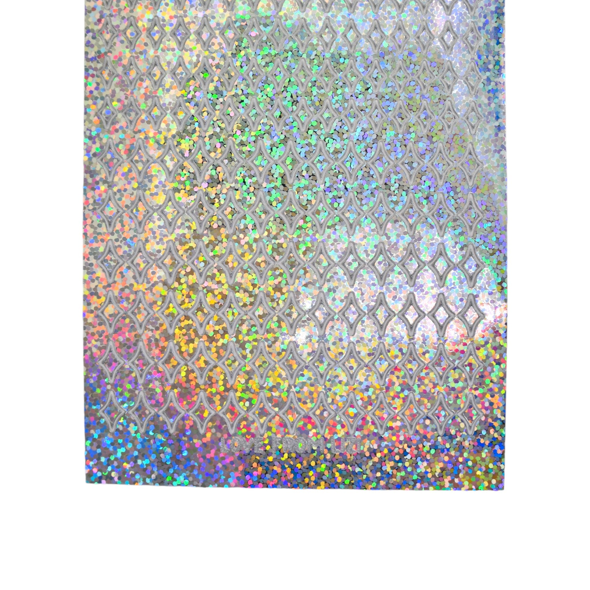 Mini Twinkle Silver Holographic Peel-Off Stickers